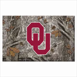 University of Oklahoma Camo Scraper Mat