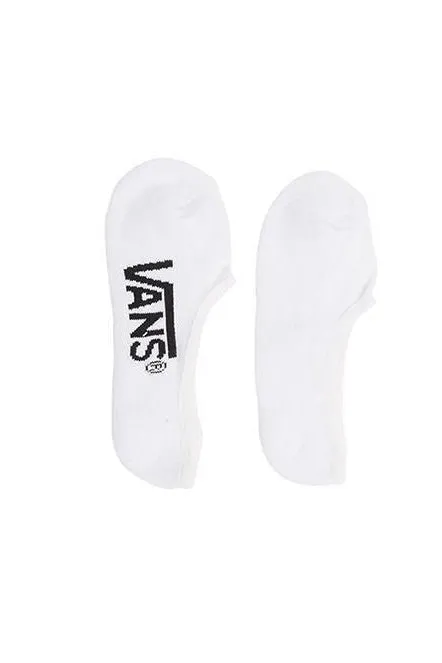 Vans Classic Super No-Show Sock 3 pack - White