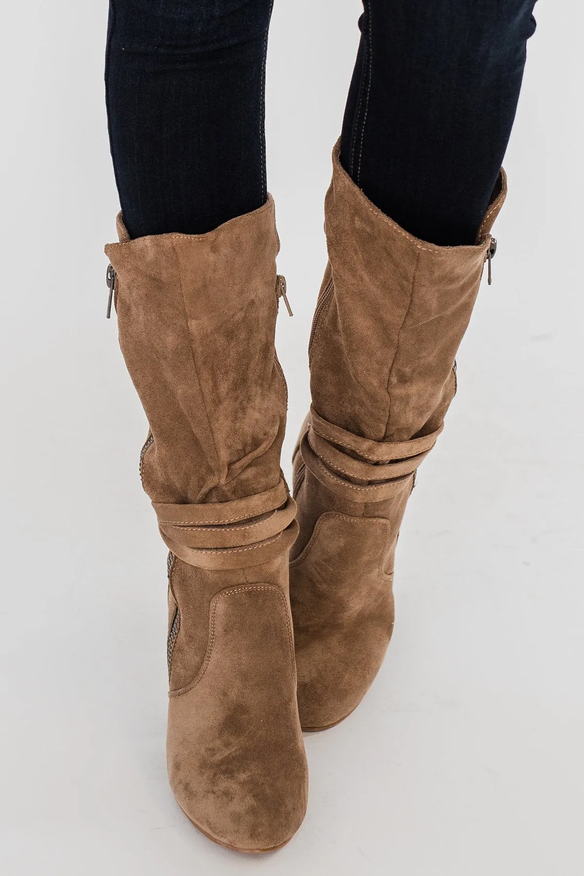 Very G Busy B Boots- Camel