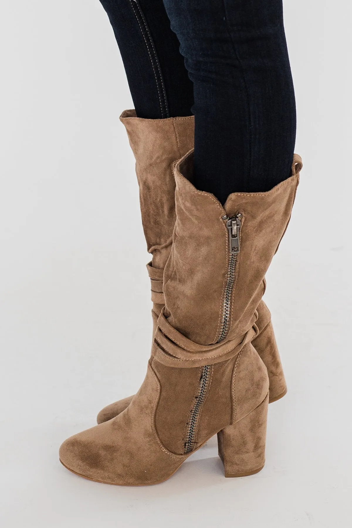 Very G Busy B Boots- Camel