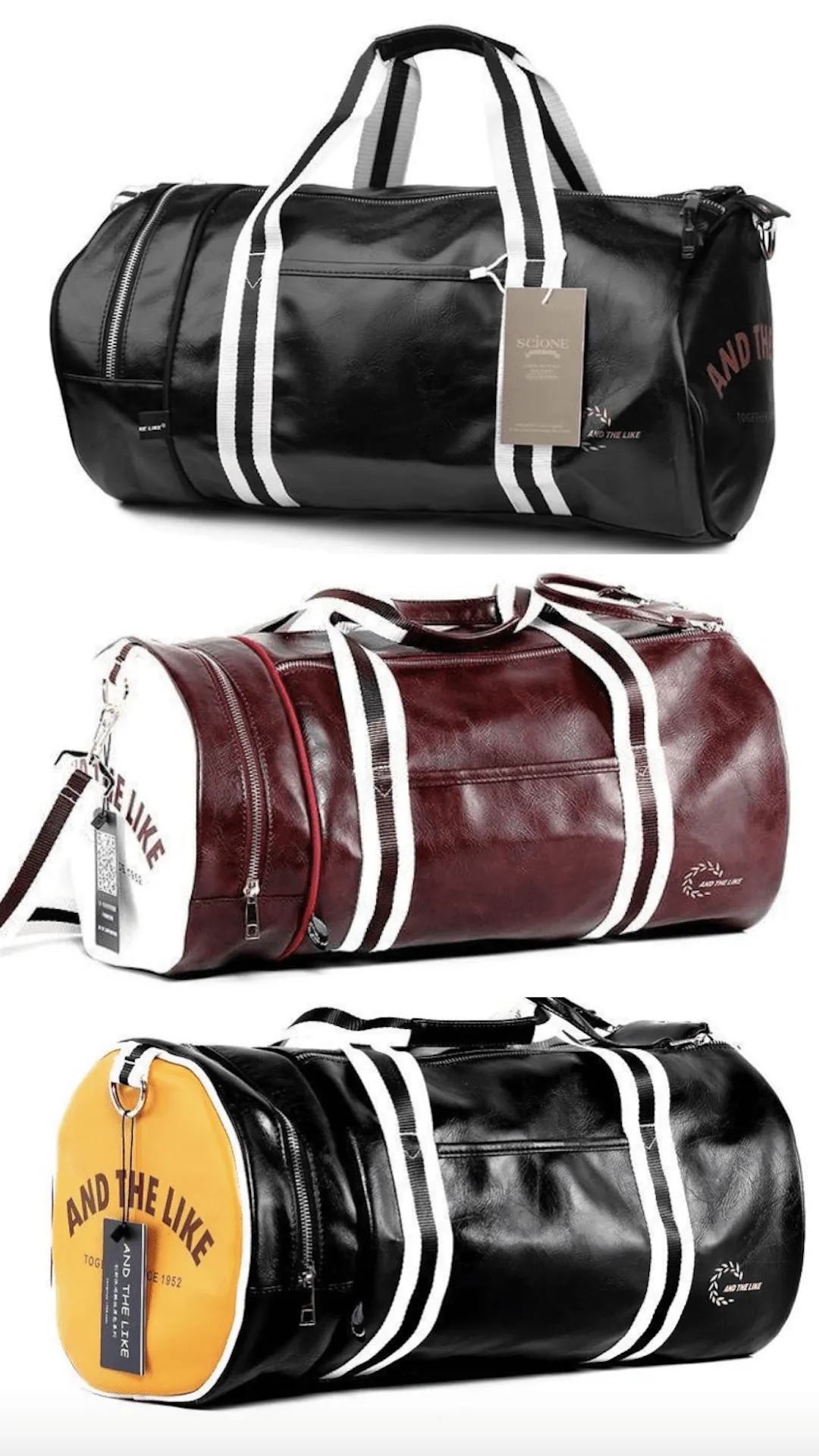 Vintage Style Gym Bag