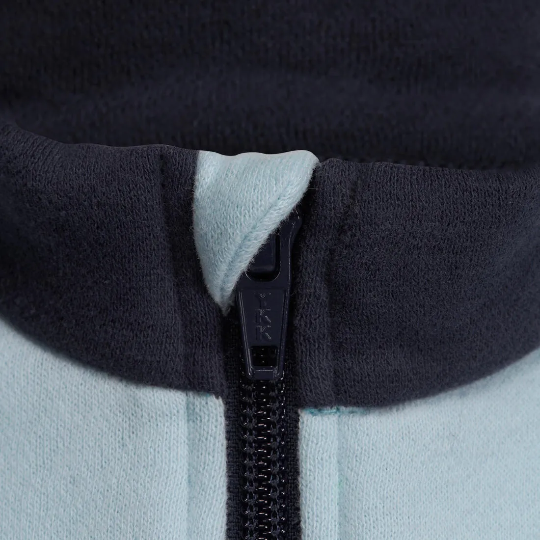 Warm'Y Baby Zip-Up Fitness Tracksuit - Navy/Light Blue