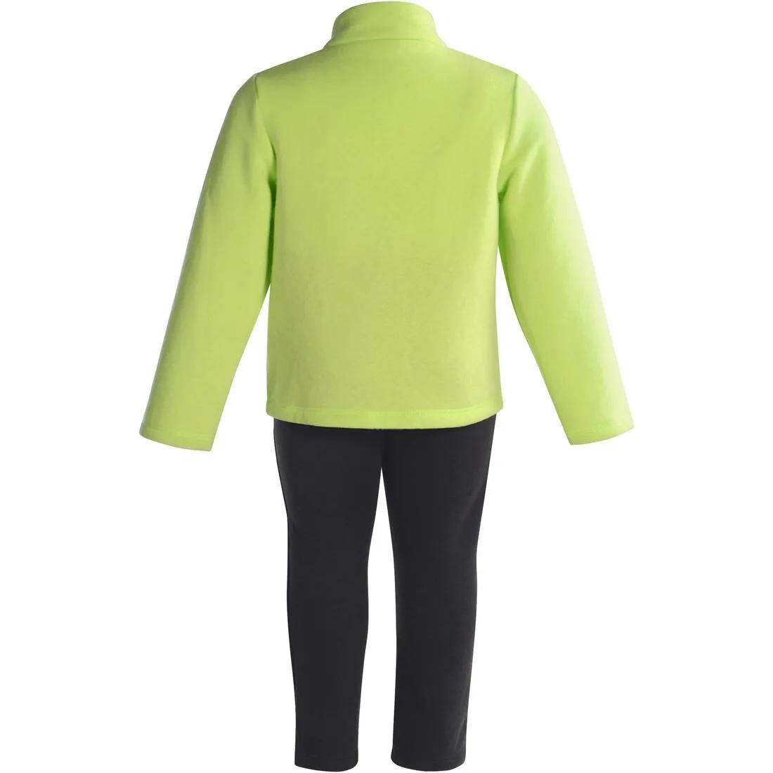 Warm'y Baby Zip-Up Gym Tracksuit - Green Print