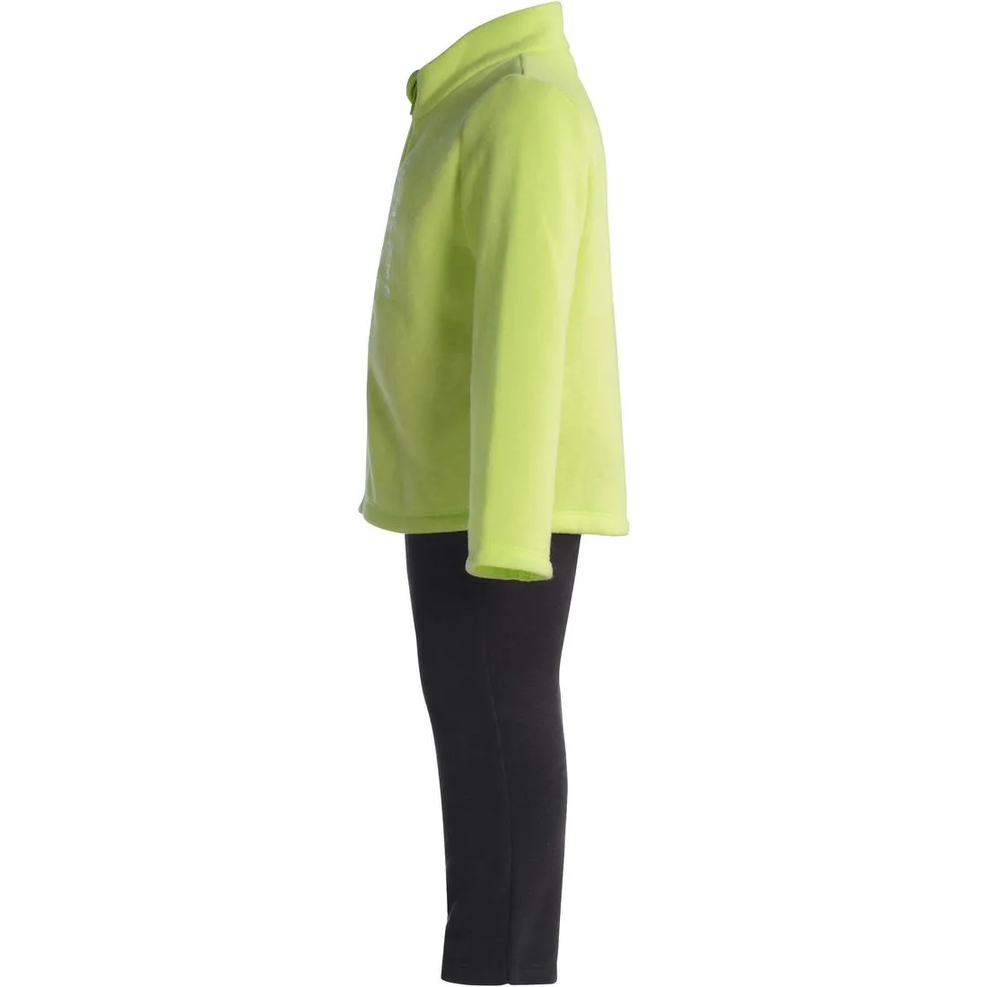 Warm'y Baby Zip-Up Gym Tracksuit - Green Print
