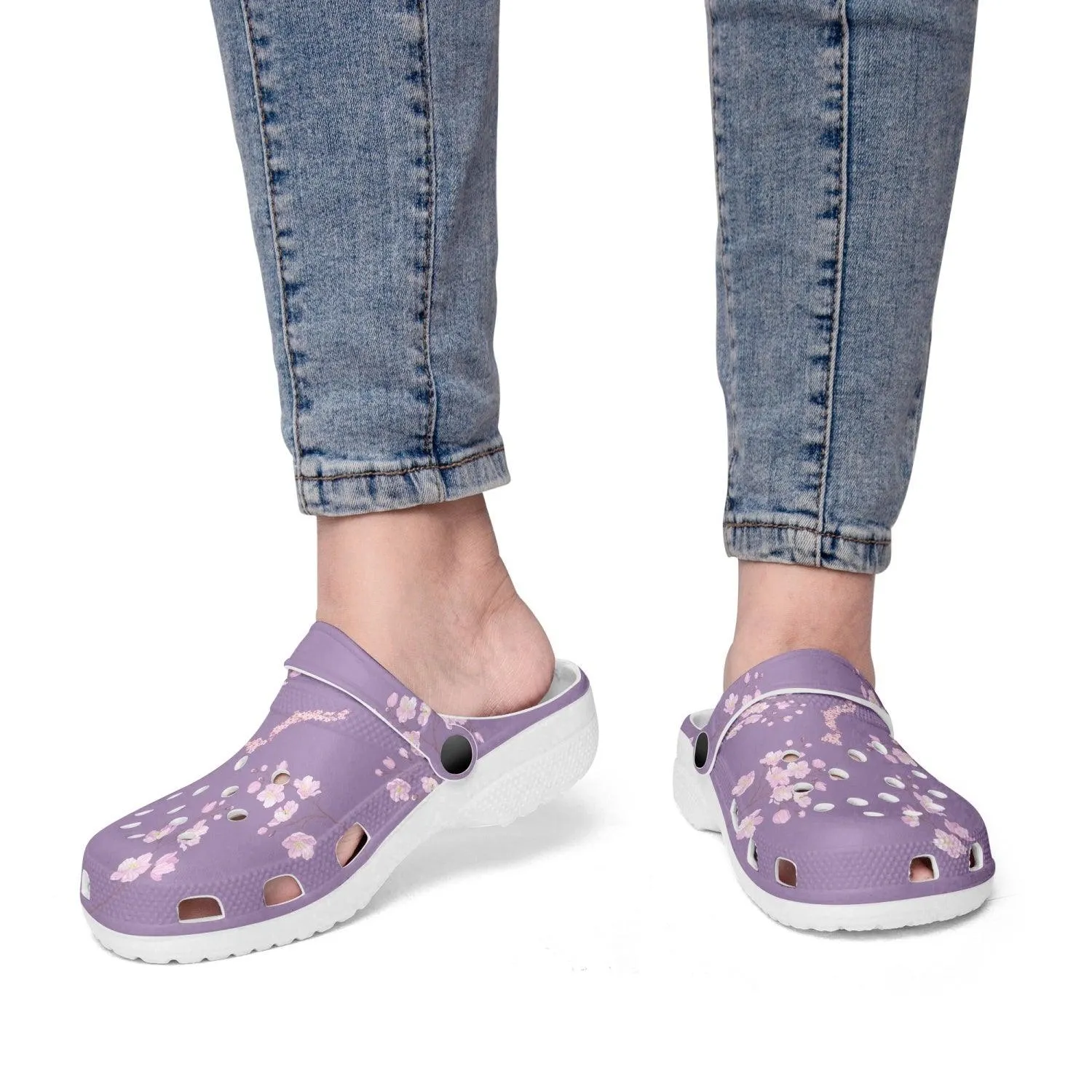 Wisteria Sakura Clogs