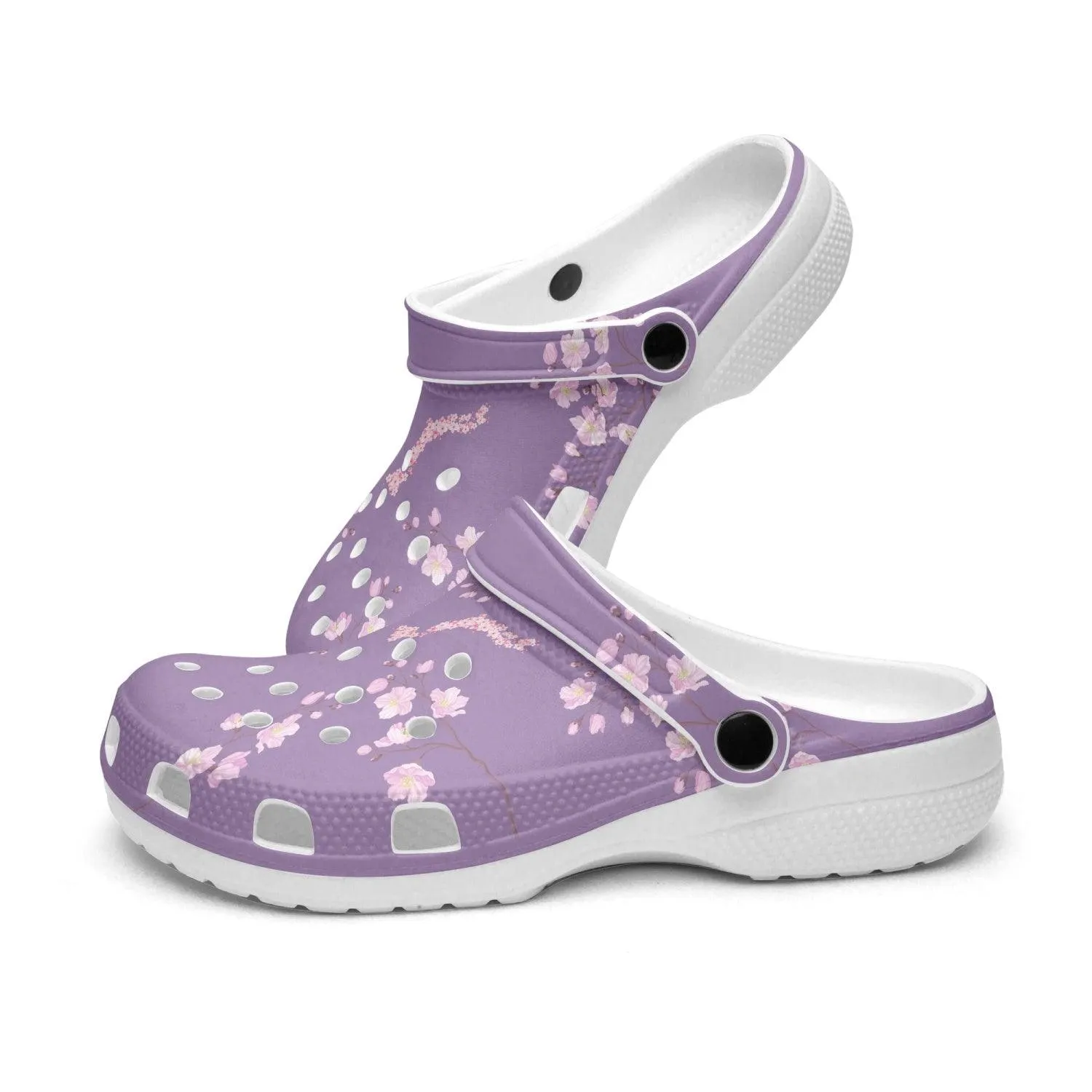 Wisteria Sakura Clogs