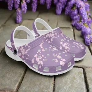 Wisteria Sakura Clogs