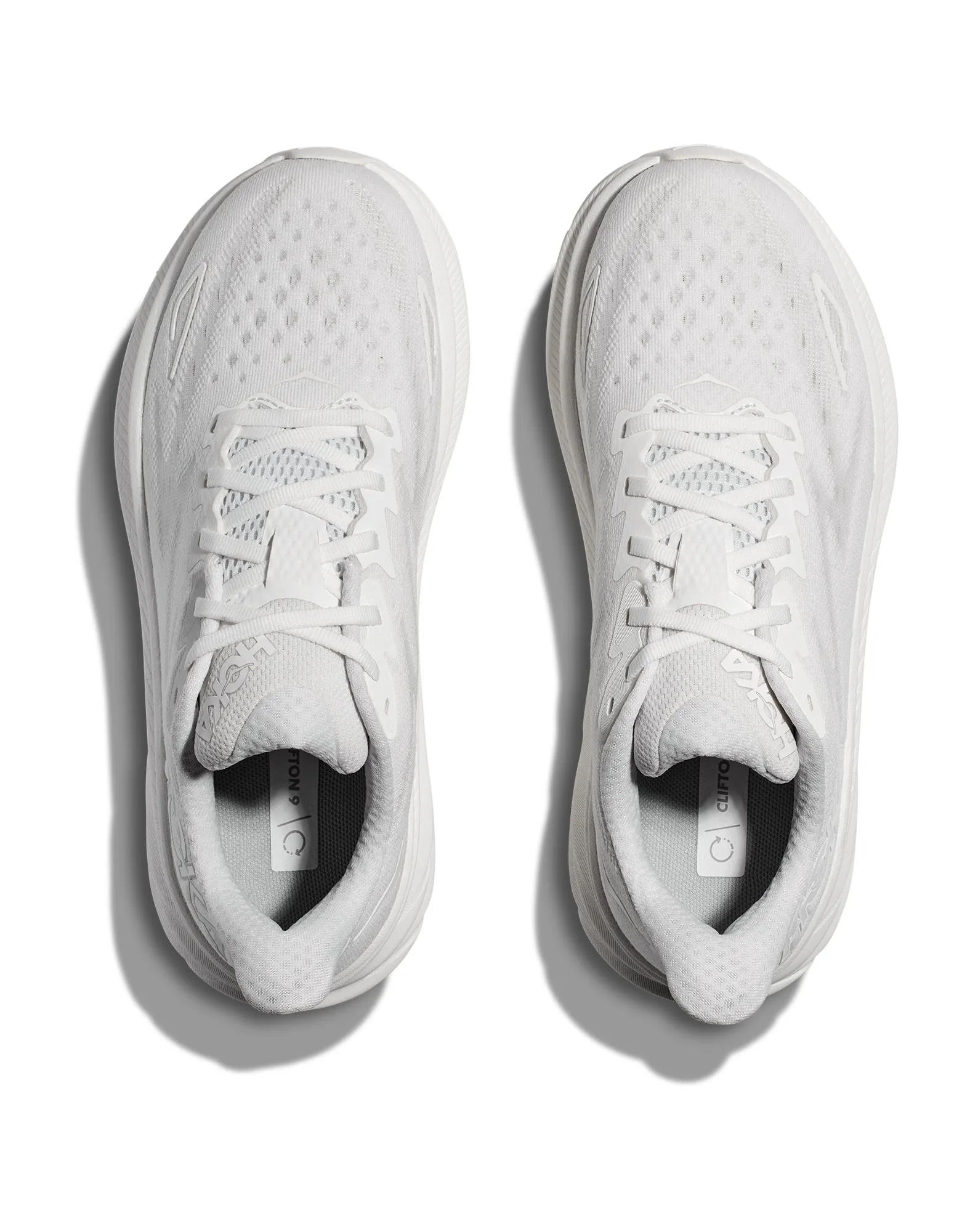 Women's Hoka Clifton 9 White / White || Femmes Hoka Clifton 9 White / White