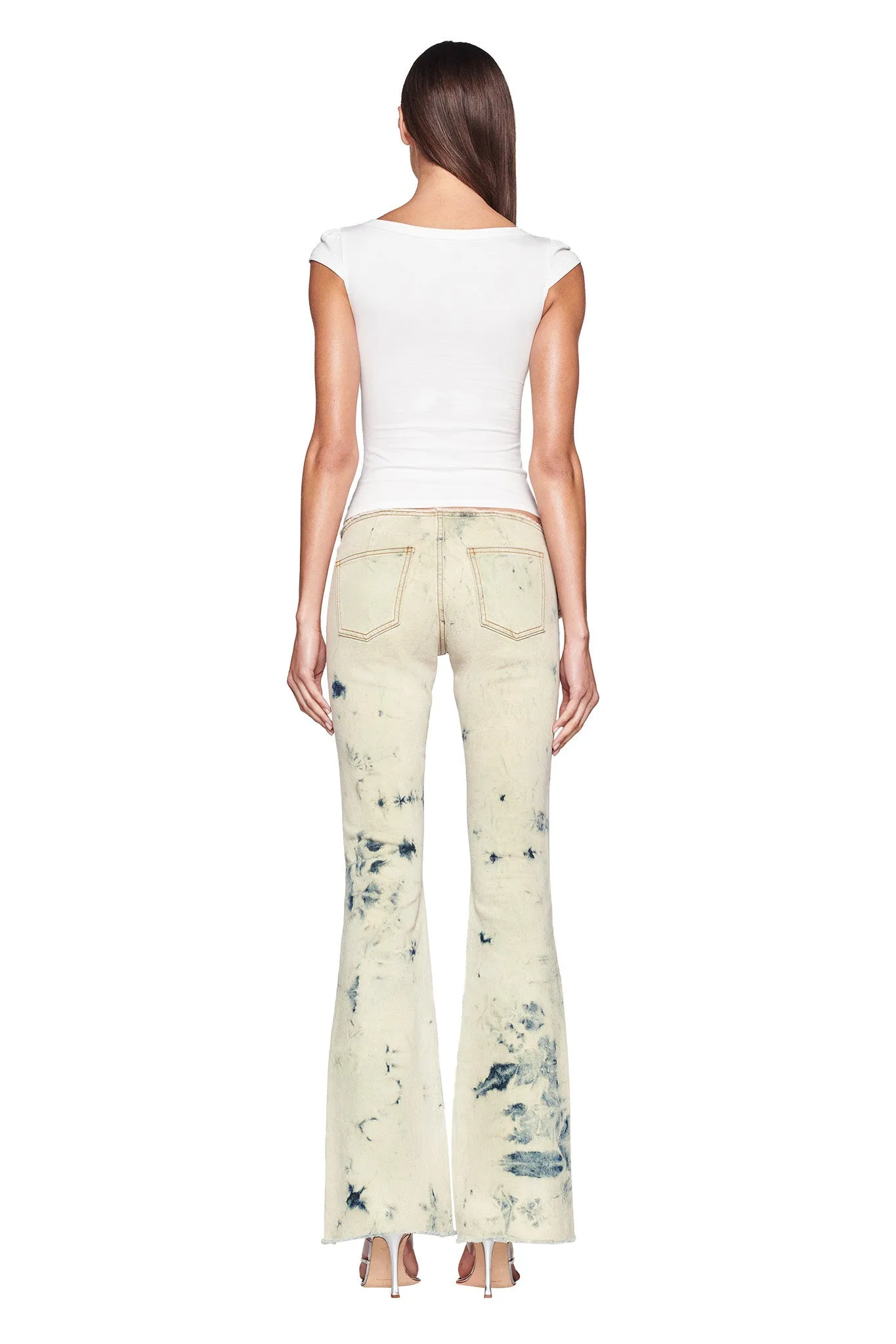 ZARRIA JEAN - BLUE : BLEACH DENIM